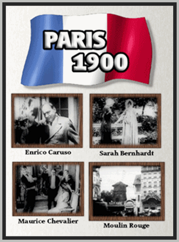 PARIS 1900 - 1947 - THE PEOPLE OF PARIS - RARE DVD