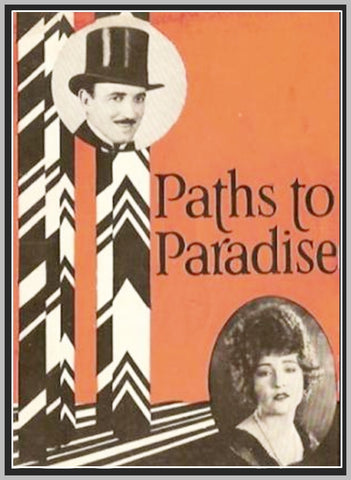 PATHS TO PARADISE - 1925 - BETTY COMPSON - SILENT - RARE DVD