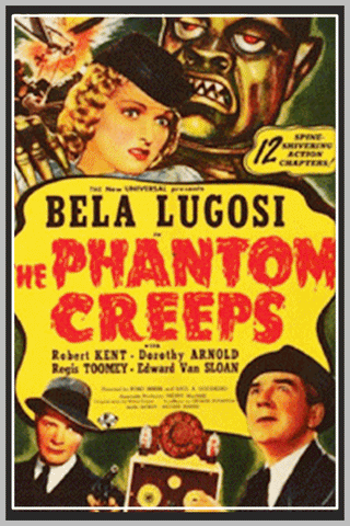THE PHANTOM CREEPS - 1939 - BVELA LUGOSI - RARE DVD
