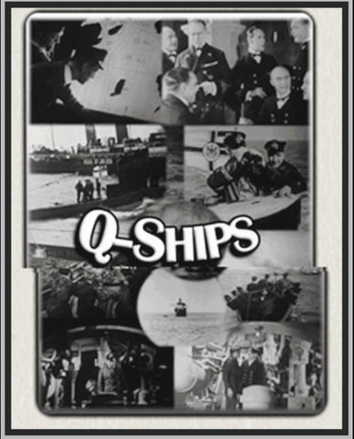 Q-SHIPS - 1928 - JOHNNY BUTT - SILENT - RARE DVD