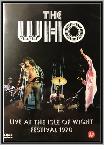 THE WHO - ISLE OF WRIGHT - 1 DVD