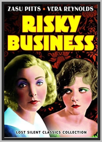 RISKY BUSINESS 1926 - VERA REYNOLDS - SILENT - RARE DVD