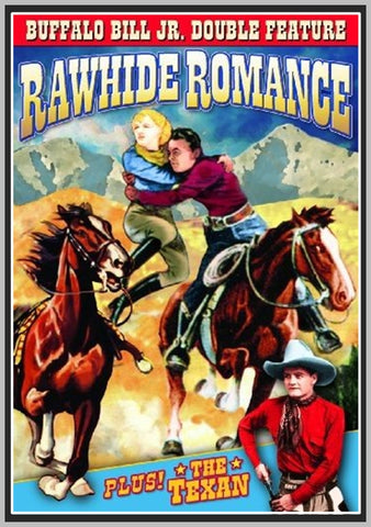 RAWHIDE ROMANCE - 1934 - BUFFALO BILL JR. - RARE DVD