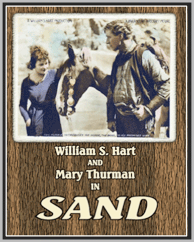 SAND - 1920 - RAYMOND NYE - SILENT - RARE DVD