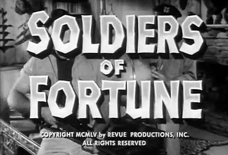 Soldiers of Fortune | Adventure | TV Series (1955–1957) 10 DVDS!