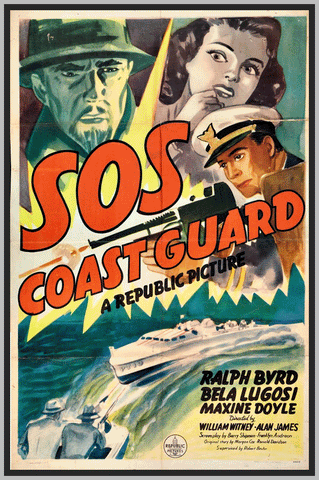 SOS COAST GUARD - 1937 - RALPH BYRD - RARE DVD