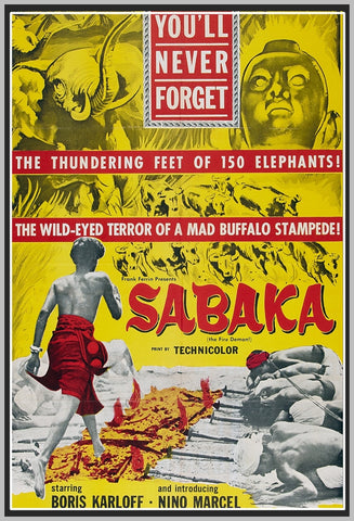 SABAKA - 1954 - NILO MARCEL - RARE DVD