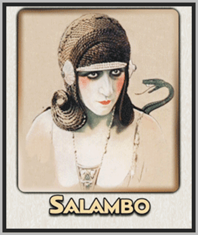 SALAMBO - 1914 - EGÍDIO CANDIANI - SILENT - RARE DVD