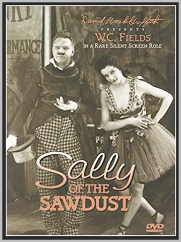 SALLY OF THE SAWDUST - 1925 - ALFRED LUNT - SILENT - RARE DVD