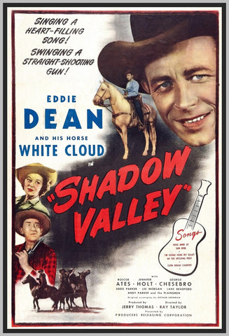 SHADOWS VALLEY - 1947 - EDDIE DEAN - RARE DVD