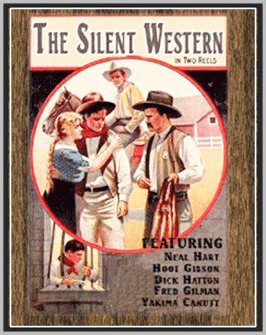 SILENT WESTERNS - VOLUME 1 -(1920-27) - NEAL HART - RARE DVD