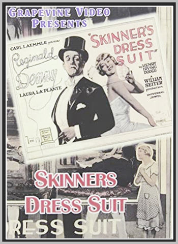 SKINNER'S DRESS SUIT - 1926 - LAURA LA PLANTE - SILENT - RARE DVD
