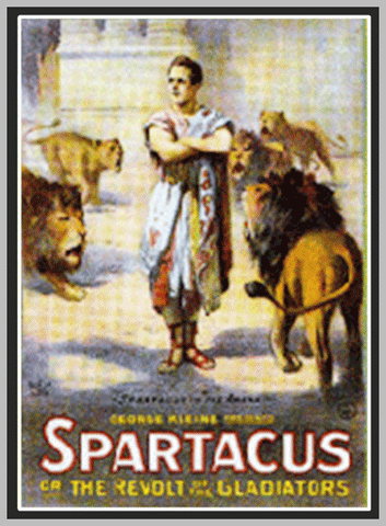 SPARTACUS - (1913) / BEN-HUR - (1907) - LUCIANO ALBERTINI - SILENT - RARE DVD