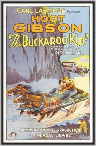 THE BUCKAROO KID - 1926 - HOOT GIBSON - SILENT - RARE DVD