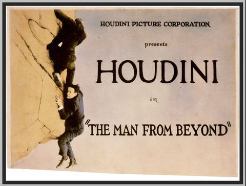 THE MAN FROM BEYOND - 1922 - ARTHUR MAUDE - SILENT - RARE DVD