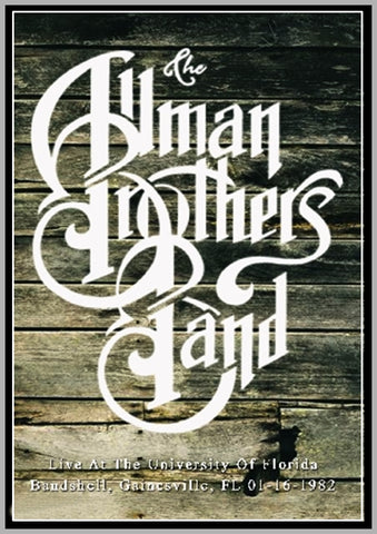 ALLMAN BROTHERS BAND - GAINESVILLE - FLORIDA - 1 DVD