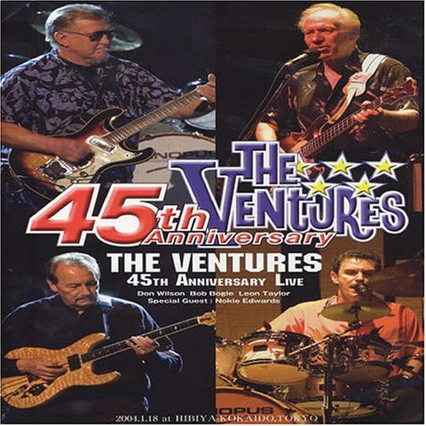 THE VENTURES - 45th Anniversary Live IN JAPAN - COMPLETE UNCUT SHOW - DVD