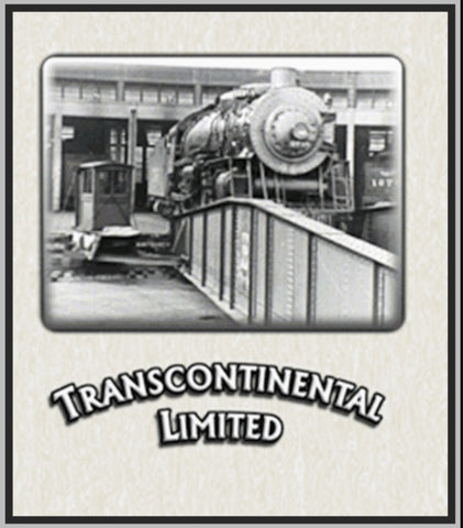 TRANSCONTINENTAL LIMITED - 1926 - JOHNNIE WALKER - SILENT - RARE DVD