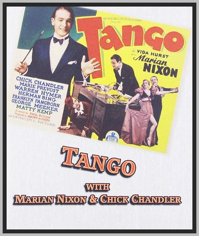 TANGO - 1936 - MARIAN NIXON - RARE DVD