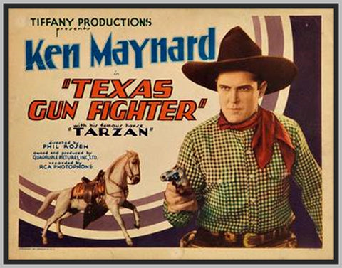 TEXAS GUN FIGHTER - 1932 - KEN MAYNARD - RARE DVD