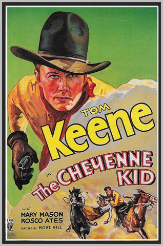 THE CHEYENNE KID - 1933 - TOM KEENE - RARE DVD