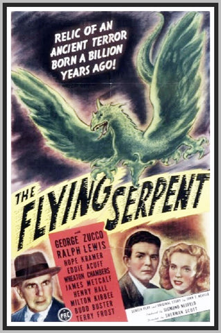 THE FLYING SERPENT - 1943 - RALPH LEWIS - RARE DVD