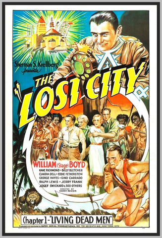 THE LOST CITY - 1935 - CLAUDIA DELL - RARE DVD
