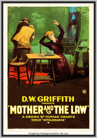 THE MOTHER AND THE LAW - 1919 - MAE MARSH - SILENT - RARE DVD