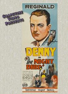 THE NIGHT BIRD - 1926 - BETSY LEE - SILENT - RARE DVD