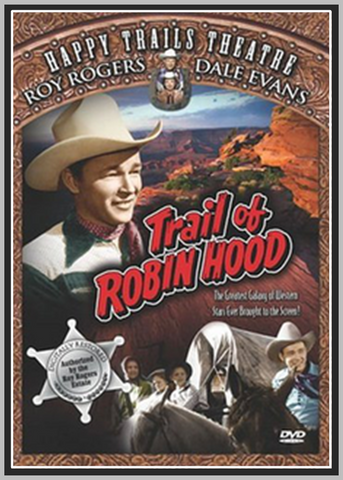 TRAIL OF ROBIN HOOD - 1950 - ROY ROGERS - RARE DVD