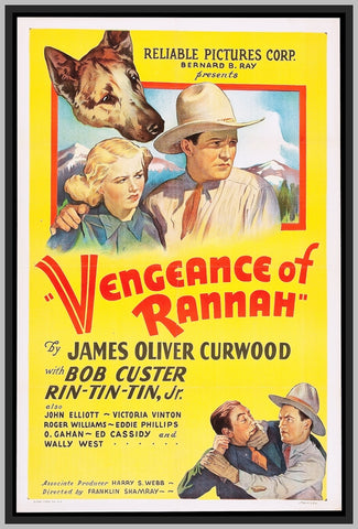 VENGEANCE OF RANNAH - 1936 - BOB CUSTER - RARE DVD