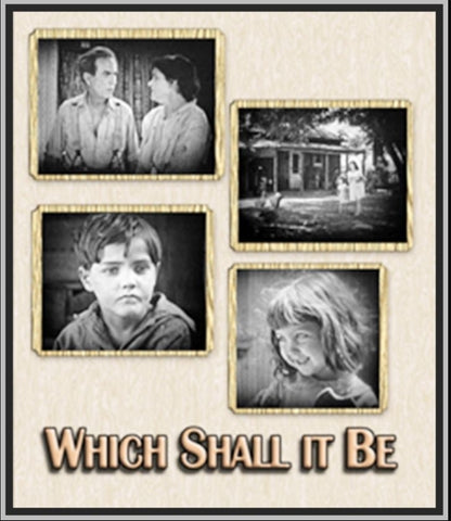 WHICH SHALL IT BE? - 1924 - ETHEL WALES - SILENT - RARE DVD