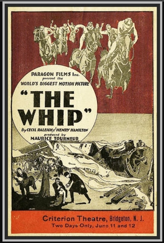 THE WHIP - 1917 - ALMA HANLON - SILENT - RARE DVD
