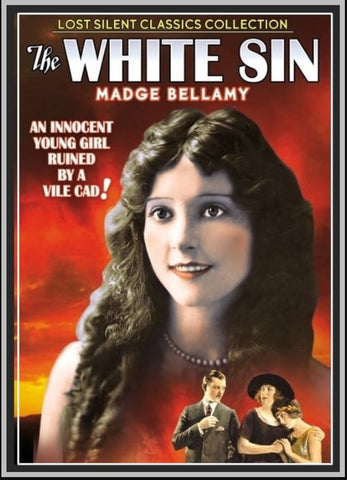 THE WHITE SIN - 1924 - JOHN BOWER - SILENT - RARE DVD