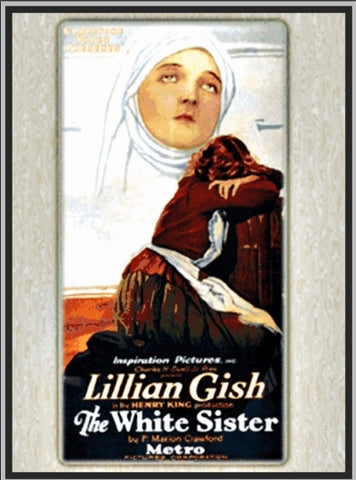 THE WHITE SISTER - 1923 - LILLIAN GISH - SILENT - RARE DVD