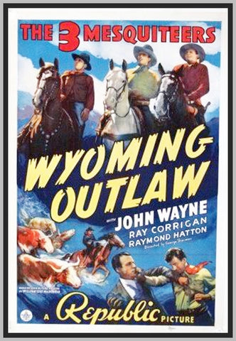 WYOMING OUTLAW - (1939) - JOHN WAYNE - RARE DVD