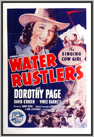 WATER RUSTLERS - 1939 - DOROTHY PAGE - RARE DVD