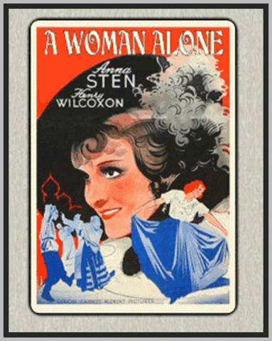 A WOMAN ALONE - 1936 - ANNA STEN - RARE DVD