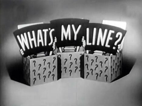 What’s My Line? 3/18/56 (Tribute to Fred Allen) - 1 DVD