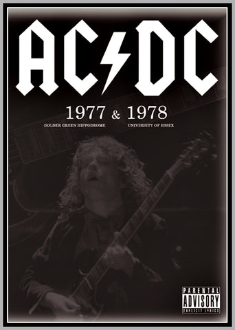 AC/DC EARLY DAYS - 1977 - 1978 - 1 DVD