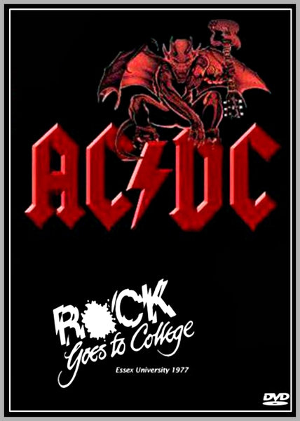 AC/DC - ROCK GOES TO COLLEGE - 1978 - 1 DVD – TV Museum DVDs
