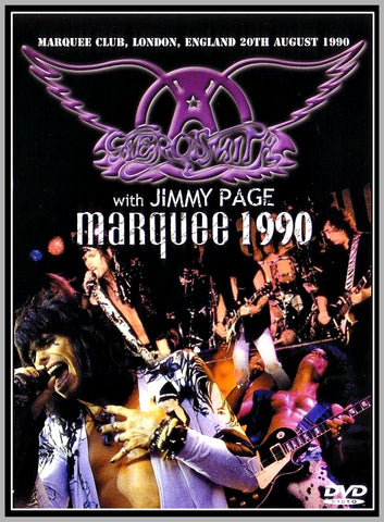 AEROSMITH WITH JIMMY PAGE - LONDON - 1990 - 1 DVD