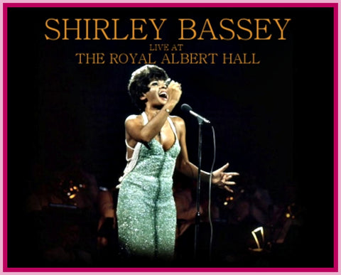 BBC IN CONCERT - 1 DVD - SHIRLEY BASSEY - ROYAL ALBERT HALL UK - 1972 - 45 MINUTES