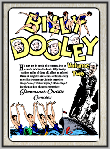 BILLY DOOLEY COMEDIES - 2 - (1927-29) - SILENT - RARE DVD