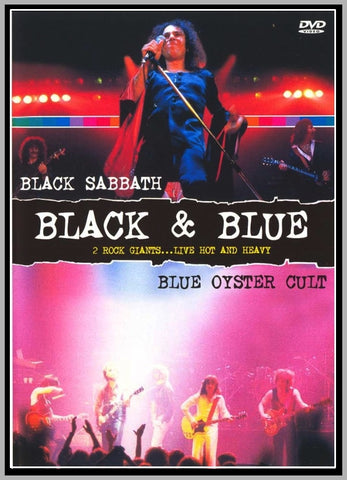 BLACK SABBATH - BLUE OYSTER CULT - NASSAU COLISEUM - 1980 - 1 DVD