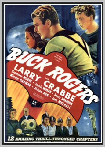 BUCK ROGERS - 1939 - BUSTER CRABBE - RARE DVD