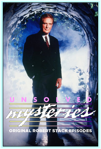 UNSOLVED MYSTERIES - ASTONISHING MIRACLES - ROBERT STACK - 4 DVDS