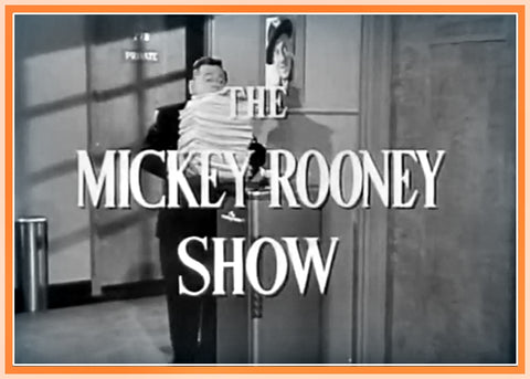 THE MICKEY ROONEY SHOW - EPISODE 17 - RARE - 1 DVD