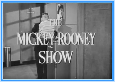 THE MICKEY ROONEY SHOW - PILOT - 1954 - RARE - "DIGITAL PRODUCT"