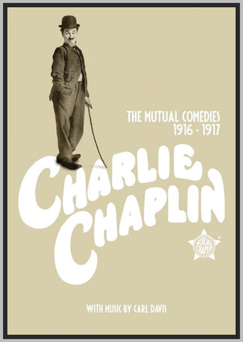 CHARLIE CHAPLIN MUTURALS - (1916-17) - SILENT - RARE DVD